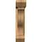 Ekena Millwork Funston Slat Smooth Bracket w/ Offset Brace, Western Red Cedar, 5 1/2"W x 20"D x 24"H BKT0604X20X24FST06SWR - alternate 4